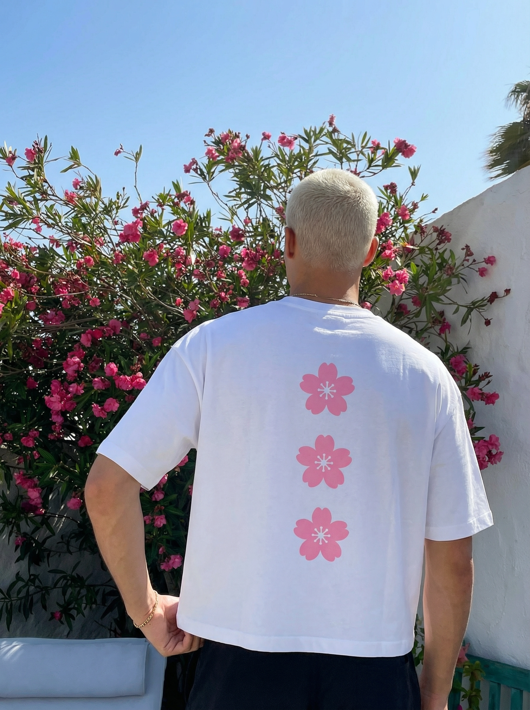 Japanese Cherry blossoms Boxy T-Shirt