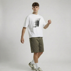 Logo Motion-Blur Boxy T-Shirt