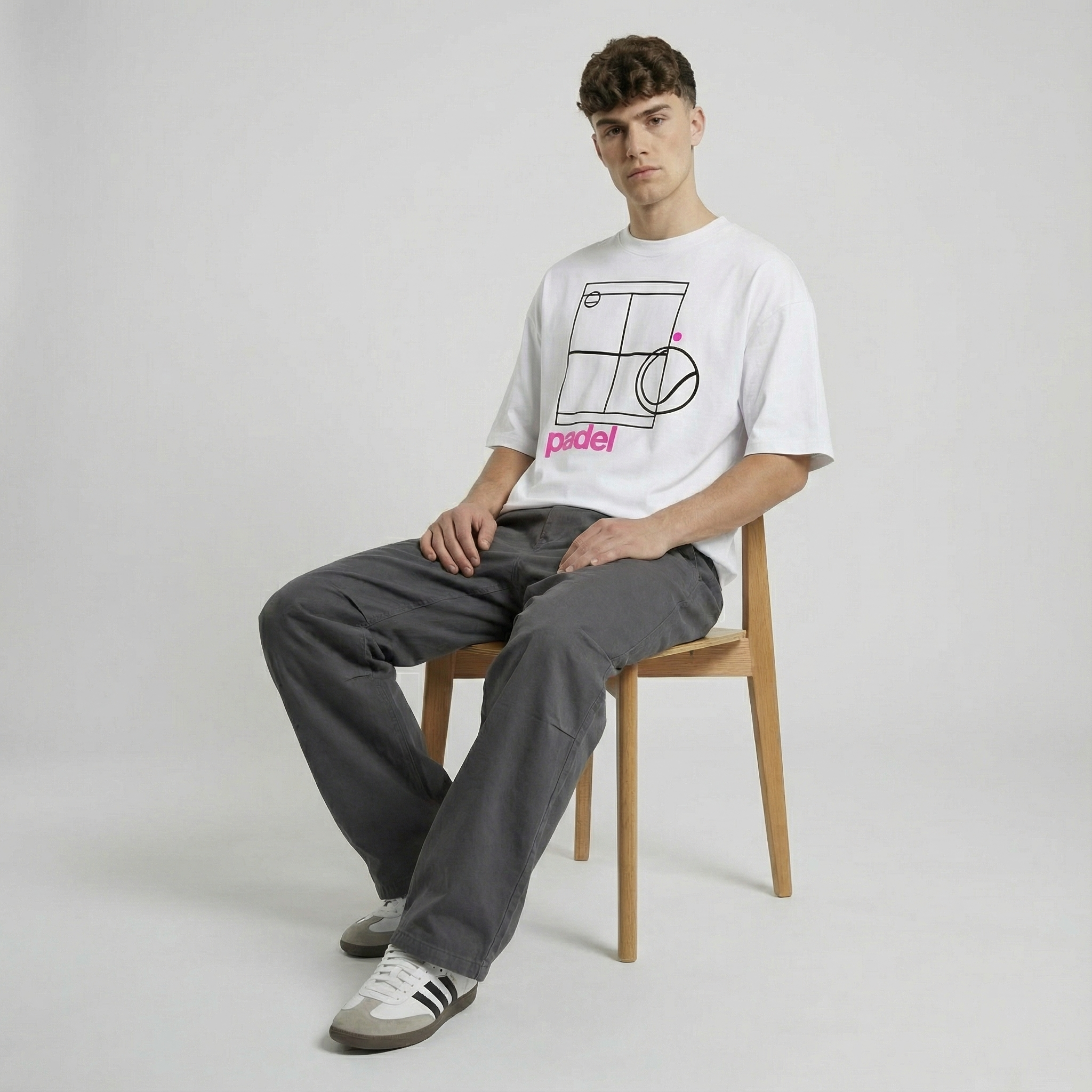 Padel Court Boxy T-Shirt