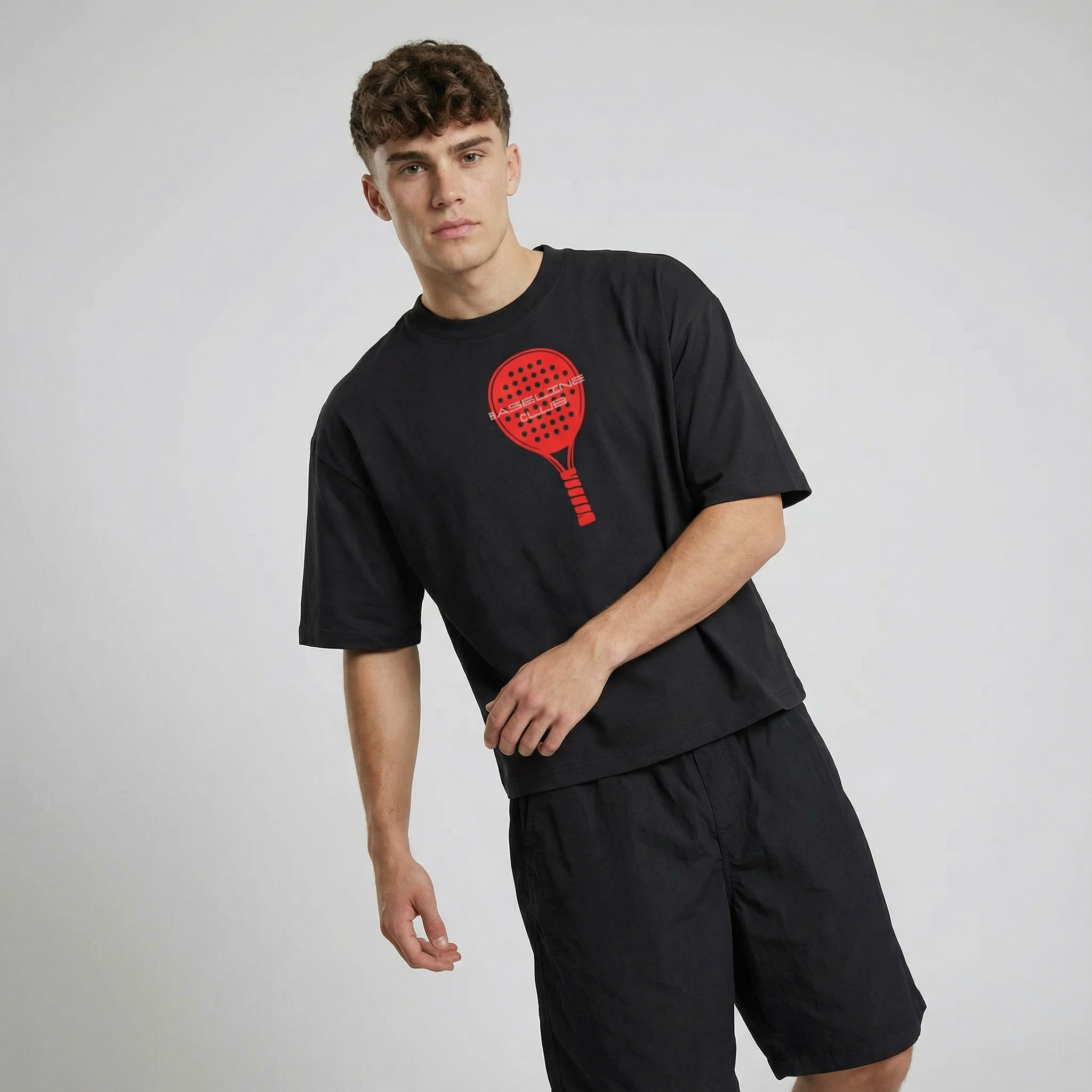 Padel Racket Boxy T-Shirt