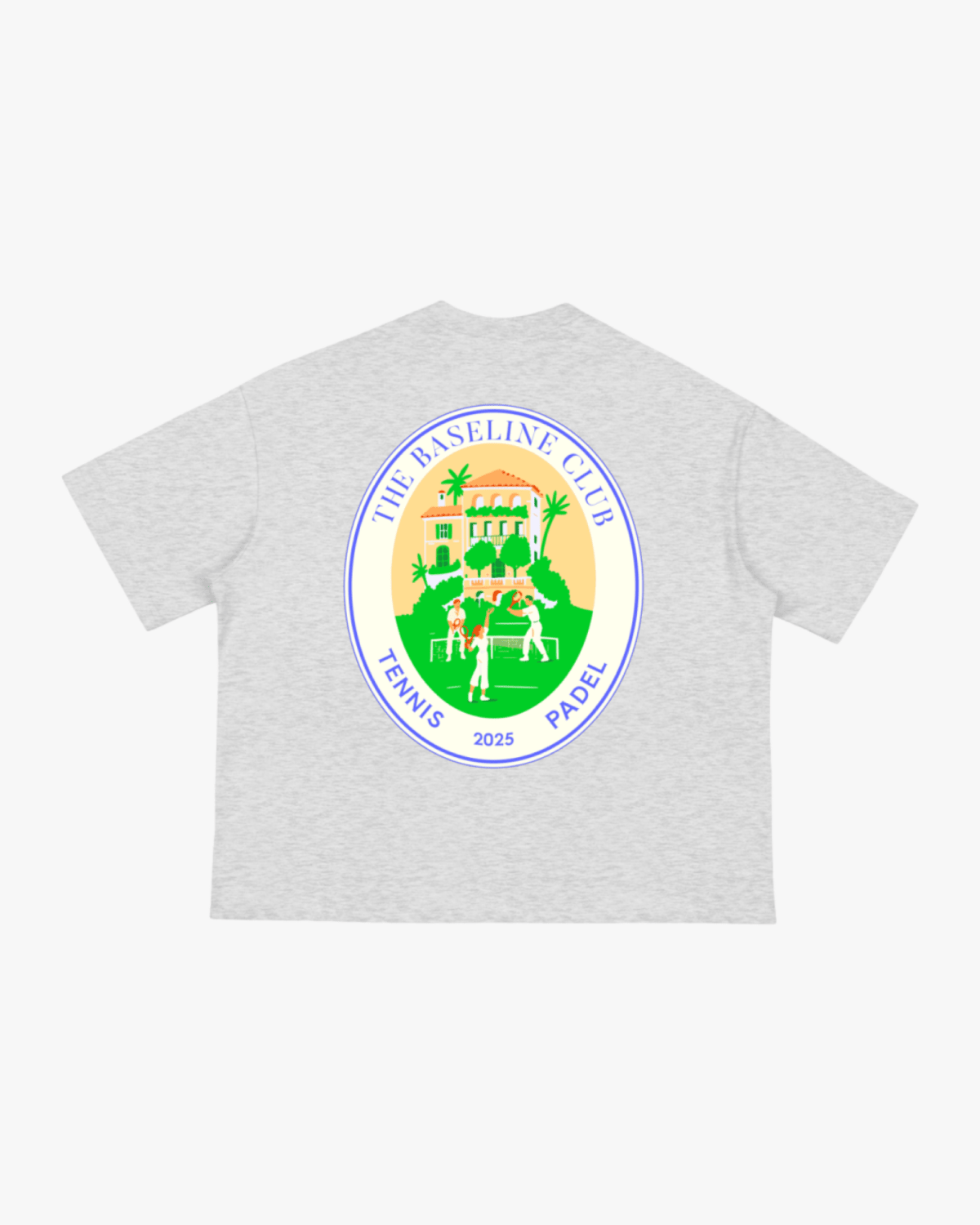 Tennis Villa Boxy T-Shirt - Baseline Club