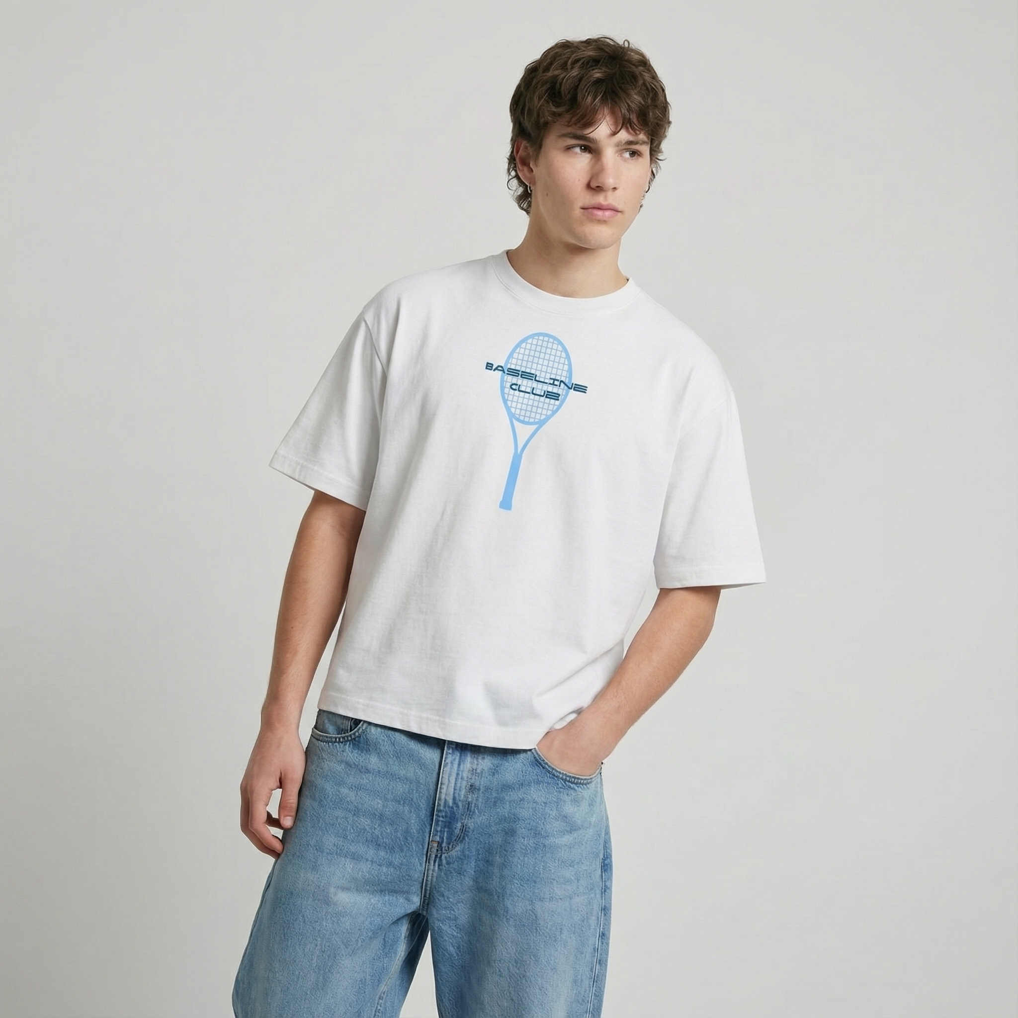 Tennis Racket Boxy T-Shirt