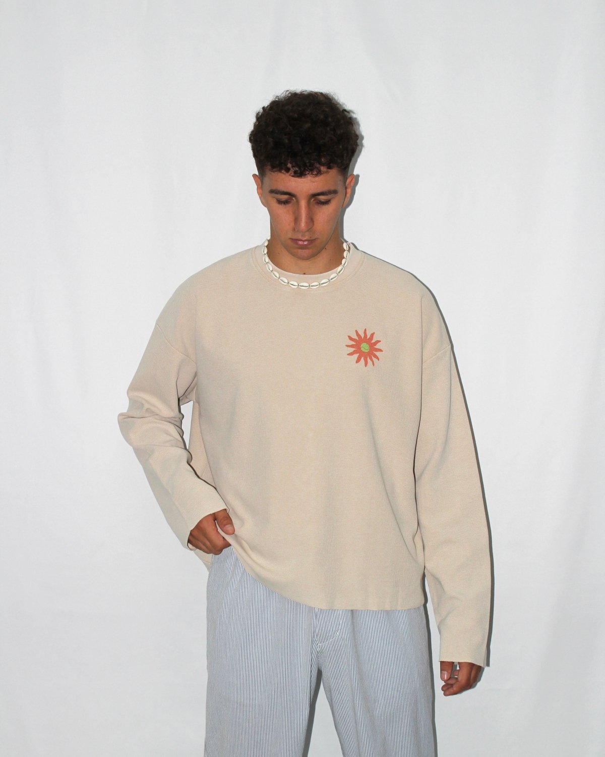 Vintage Boxy Longsleeve T-Shirt - Baseline Club